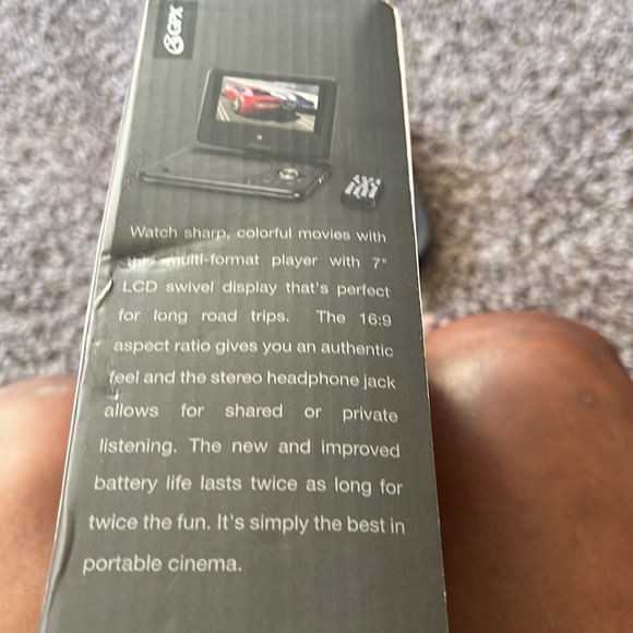 Portable DVD player brand new in the box. - Picture 3 of 3